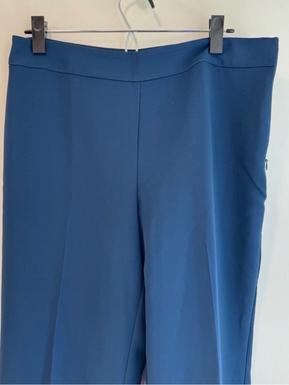 Ann Taylor Navy Wide-Leg Dress Pants - Picture 3 of 3